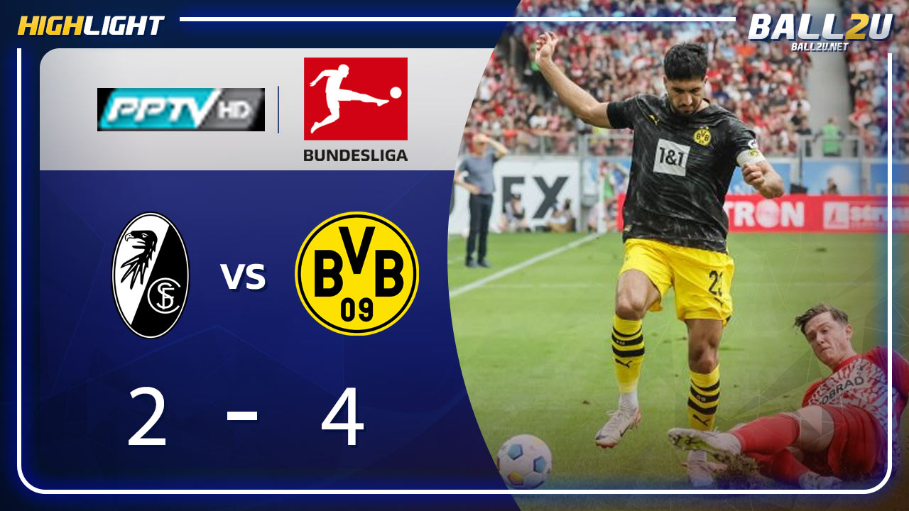 ไฮไลท์ ไฟร์บวร์ก vs โบรุสเซีย ดอร์ทมุนด์