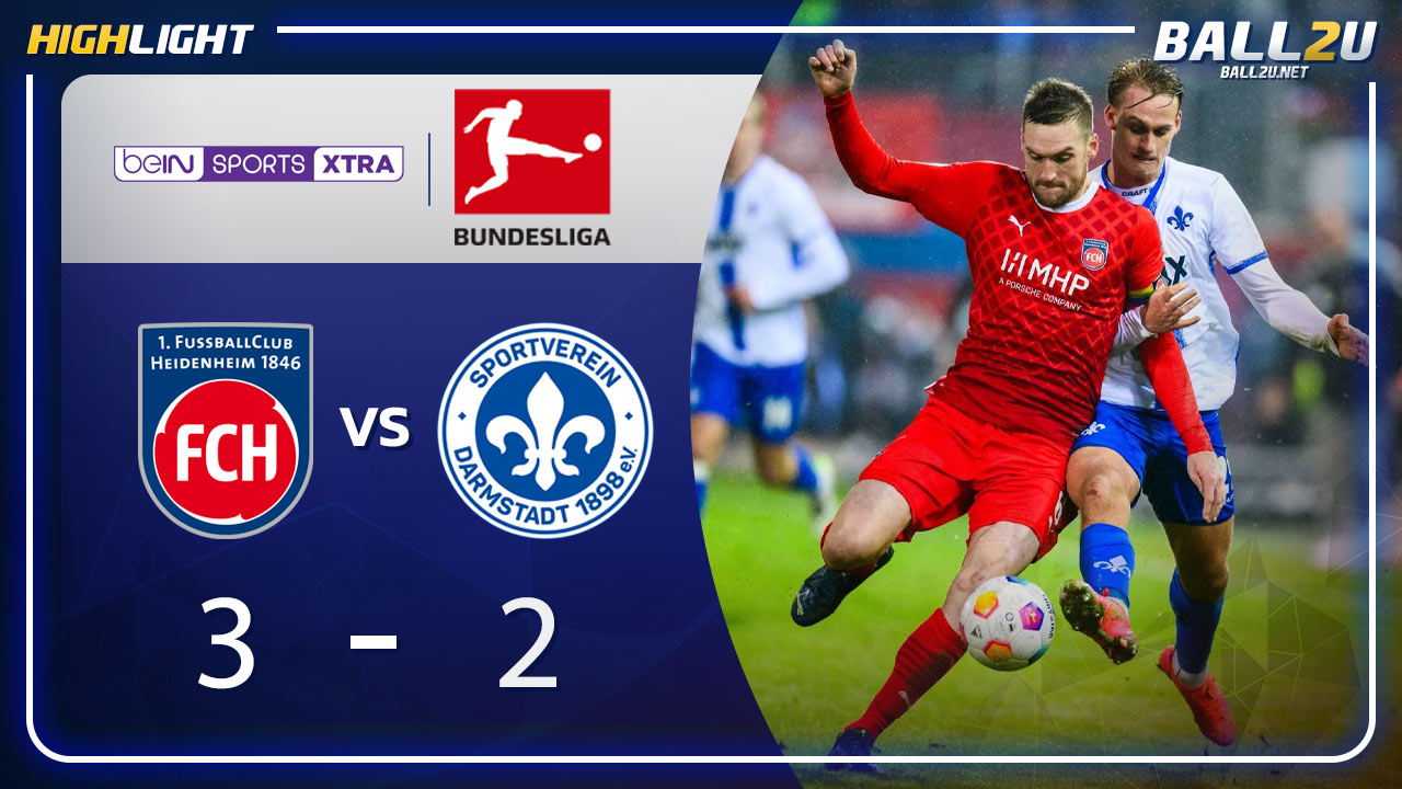 ไฮไลท์ ไฮน์เดนเฮลม์ vs ดาร์มสตัดท์