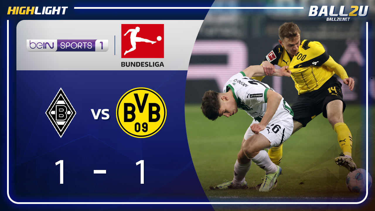 ไฮไลท์ มึนเช่นกลัดบัค vs โบรุสเซีย ดอร์ทมุนด์