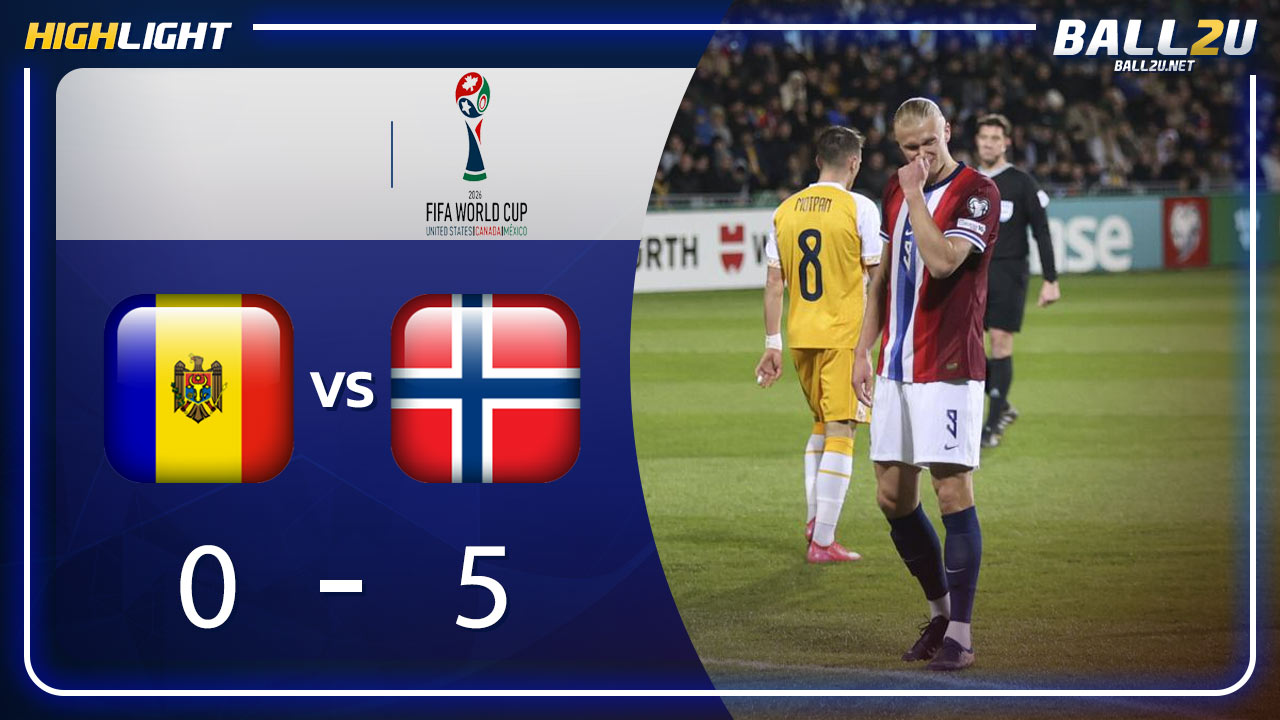 ไฮไลท์ มอลโดว่า พบ นอร์เวย์