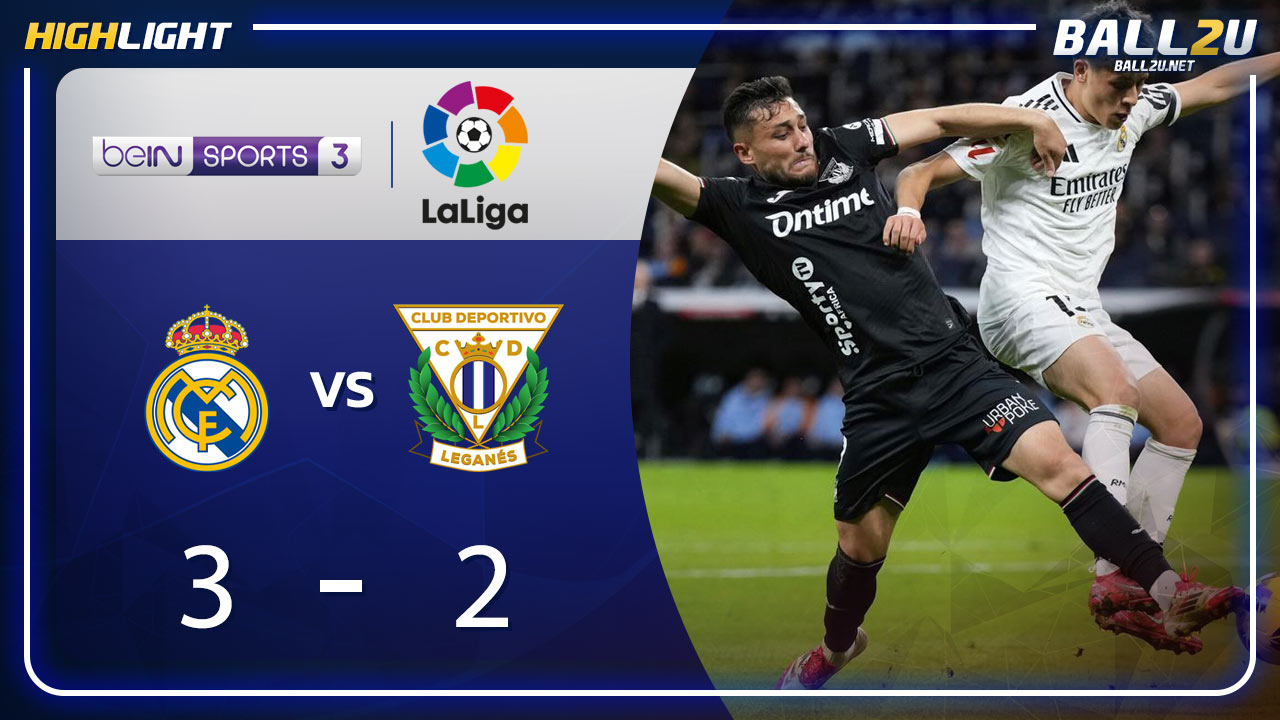 ไฮไลท์ เรอัล มาดริด vs เลกาเนส