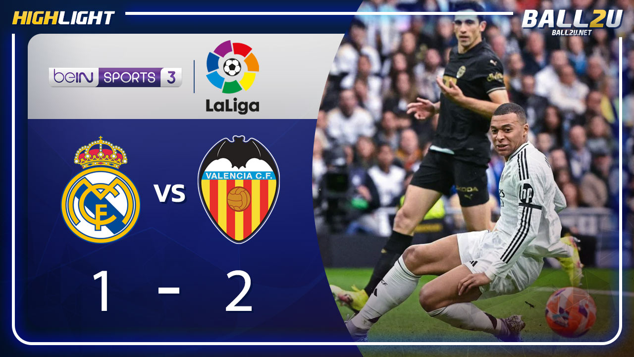 ไฮไลท์ เรอัล มาดริด vs บาเลนเซีย